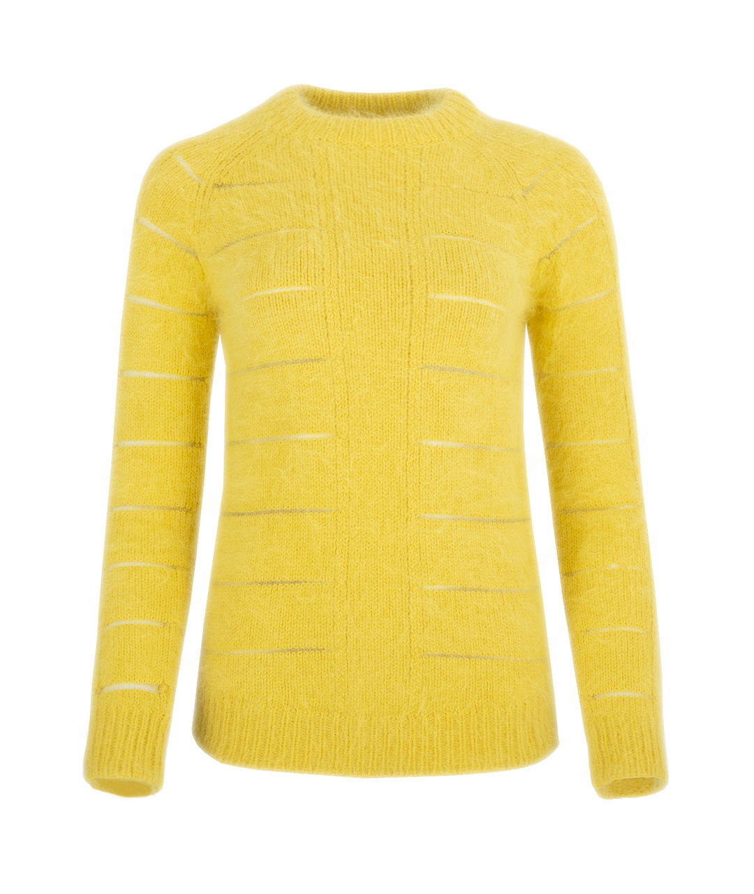 BALMAIN Желтый шерстяной джемпер / свитер, фото 1