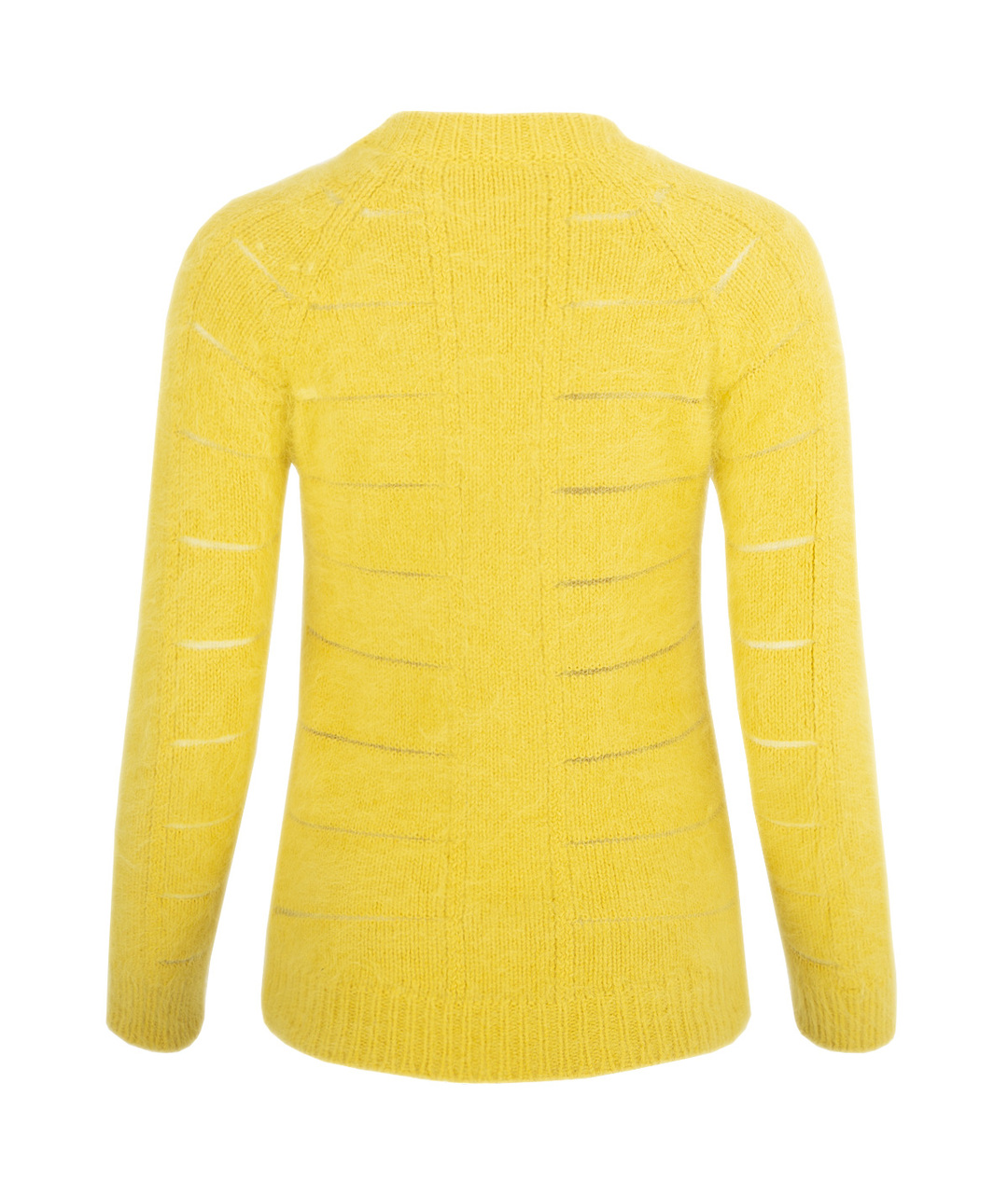 BALMAIN Желтый шерстяной джемпер / свитер, фото 2