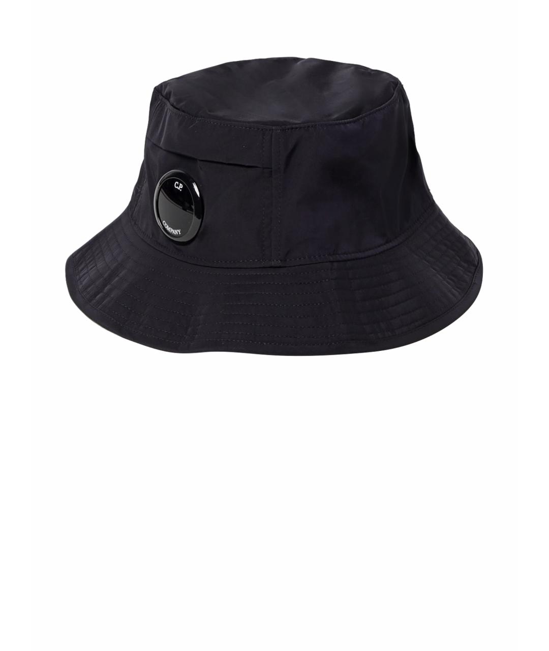 CP COMPANY Темно-синяя синтетическая кепка/бейсболка, фото 1