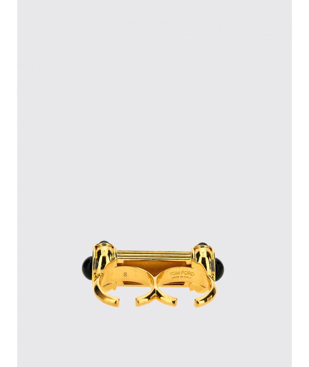 TOM FORD Золотое металлическое кольцо, фото 2