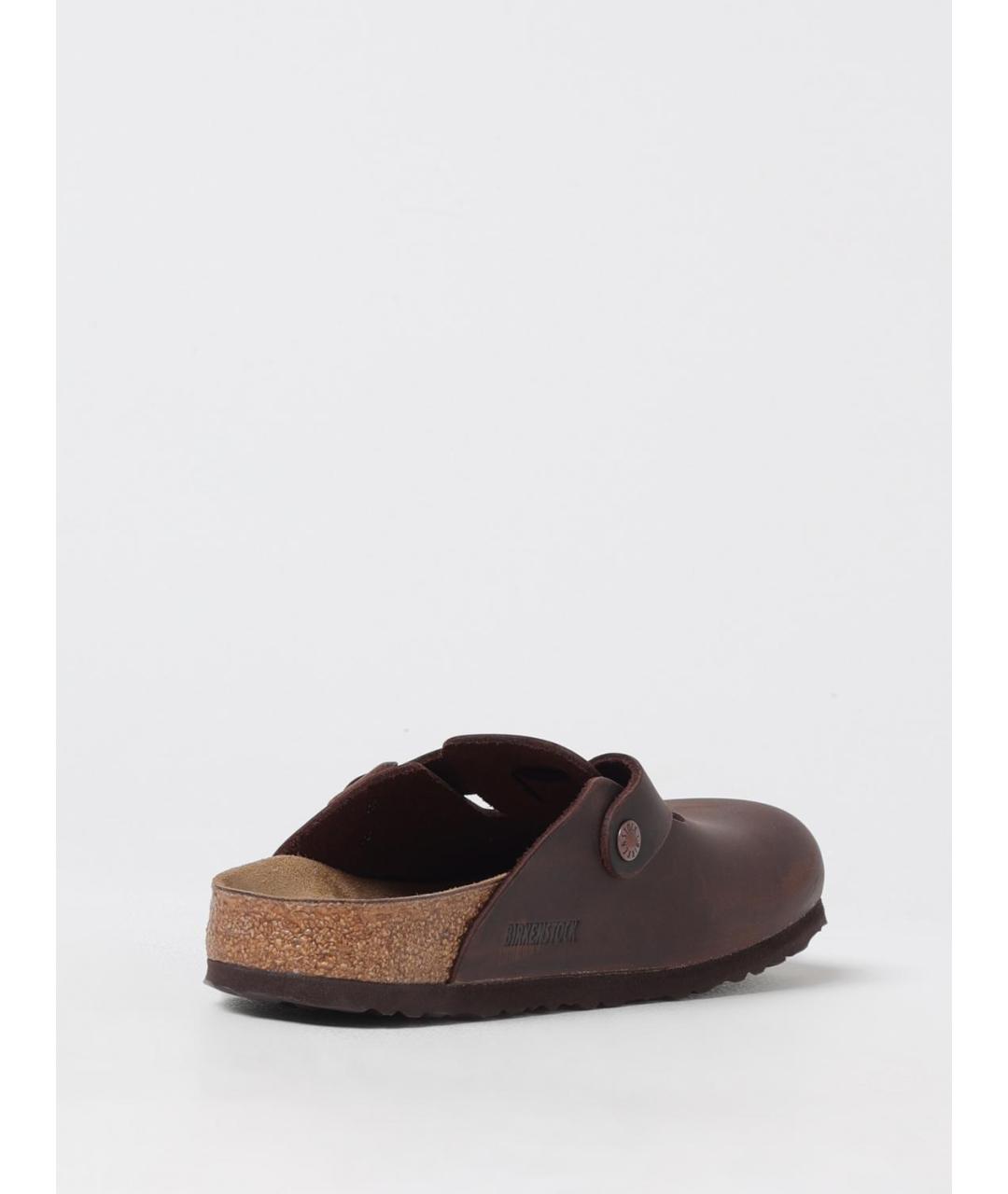 BIRKENSTOCK Коричневые шлепанцы, фото 3