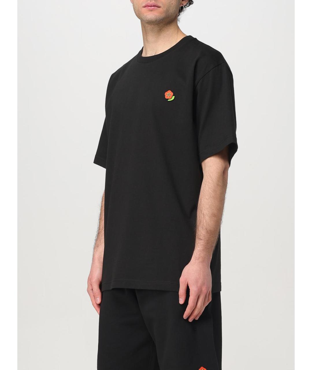 KENZO Черная футболка, фото 5