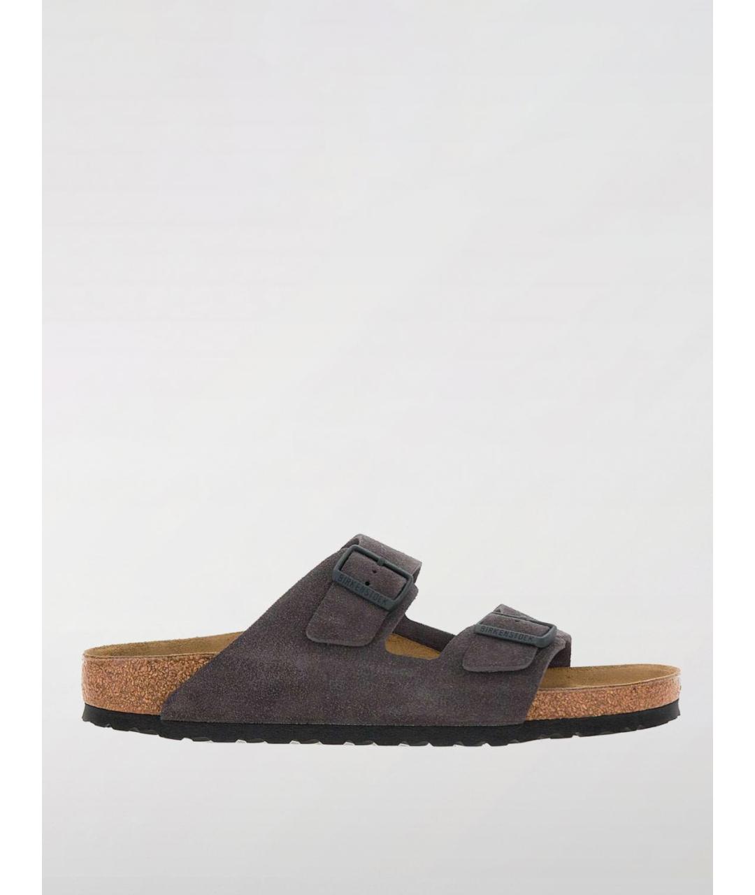 BIRKENSTOCK Черные шлепанцы, фото 5