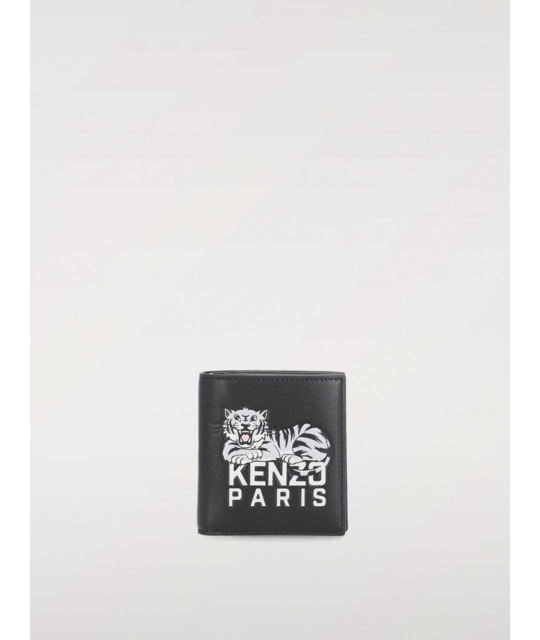 KENZO Черный кошелек, фото 4