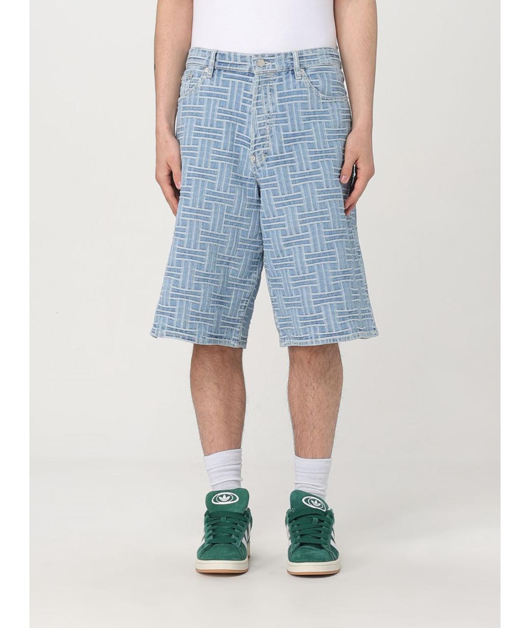 KENZO Голубые шорты, фото 2