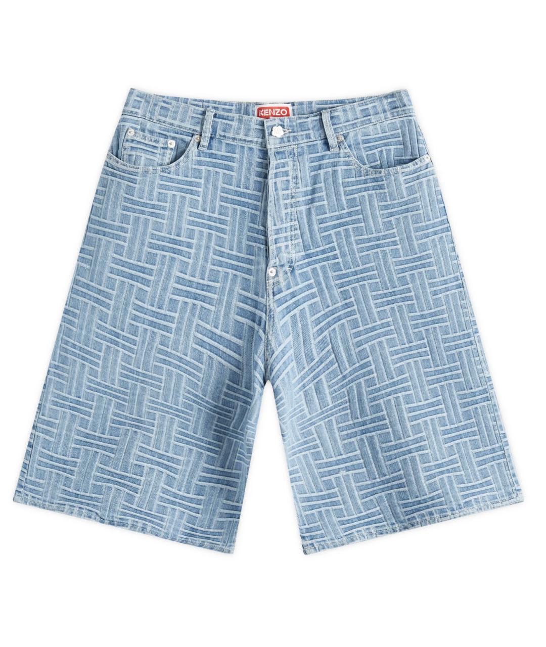 KENZO Голубые шорты, фото 1