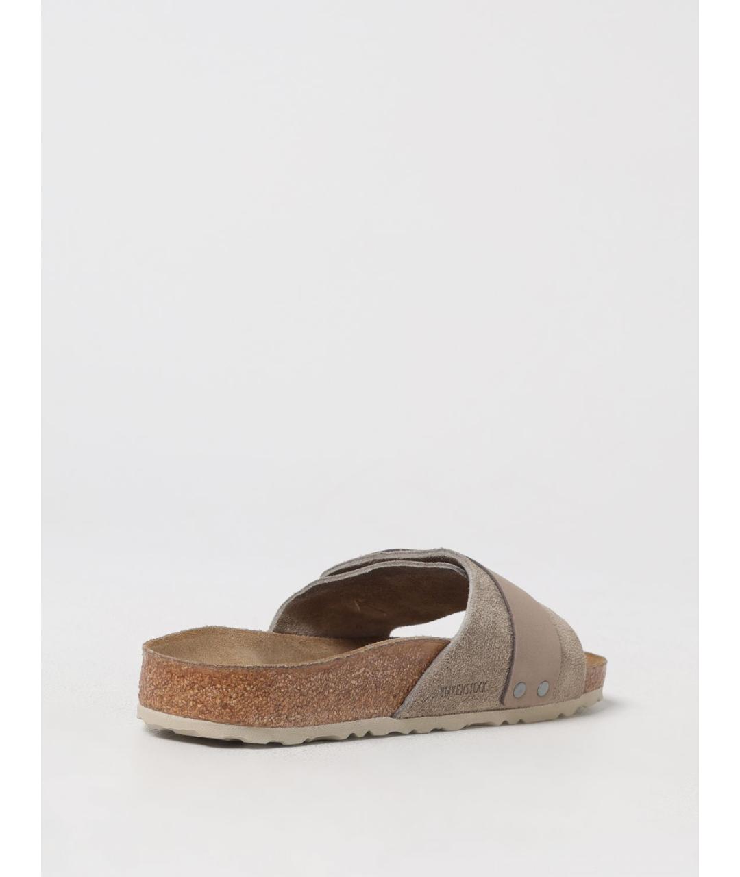 BIRKENSTOCK Бежевые босоножки, фото 3
