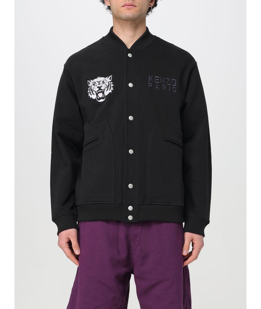 KENZO Черная куртка, фото 2