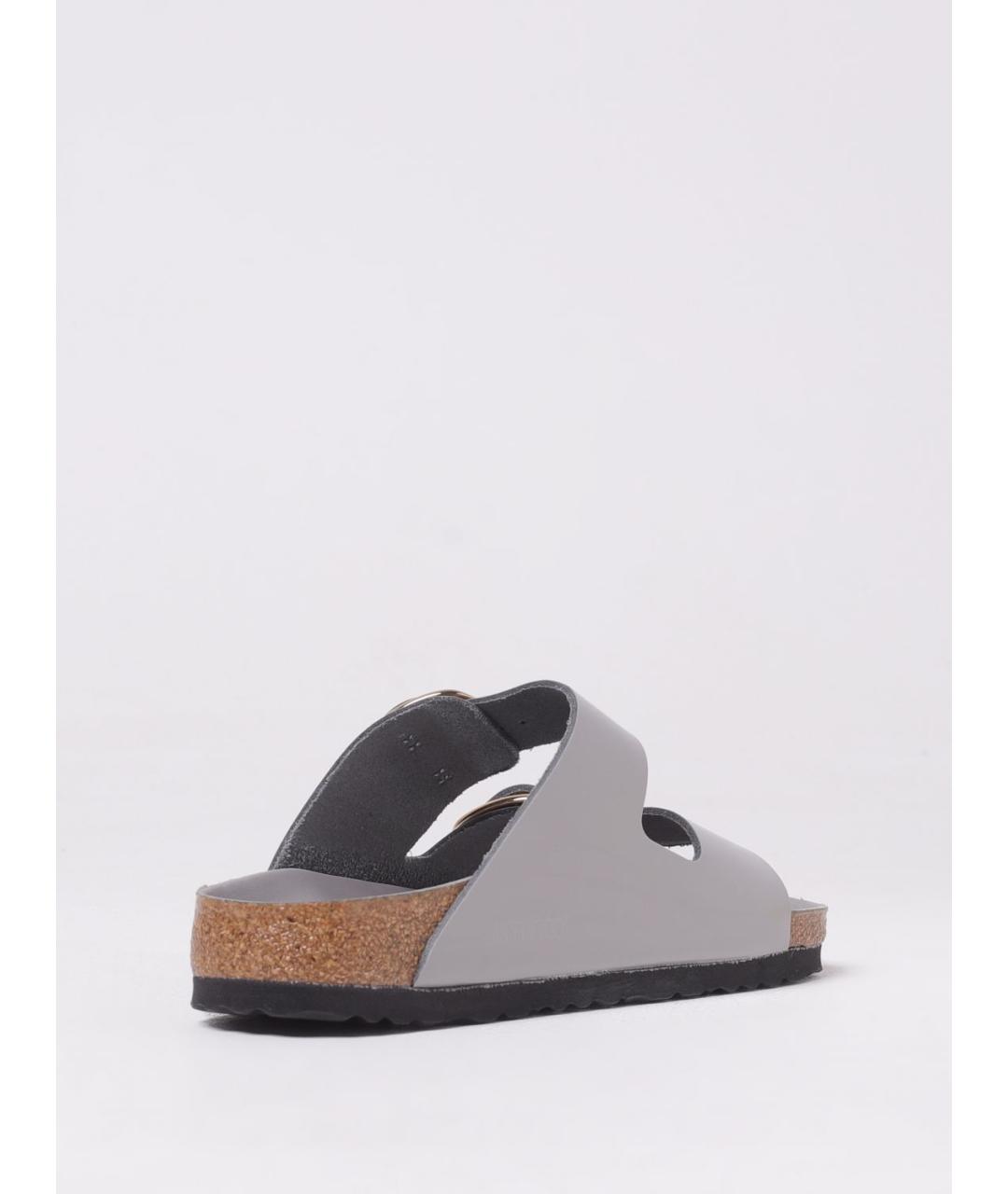 BIRKENSTOCK Серые шлепанцы, фото 3