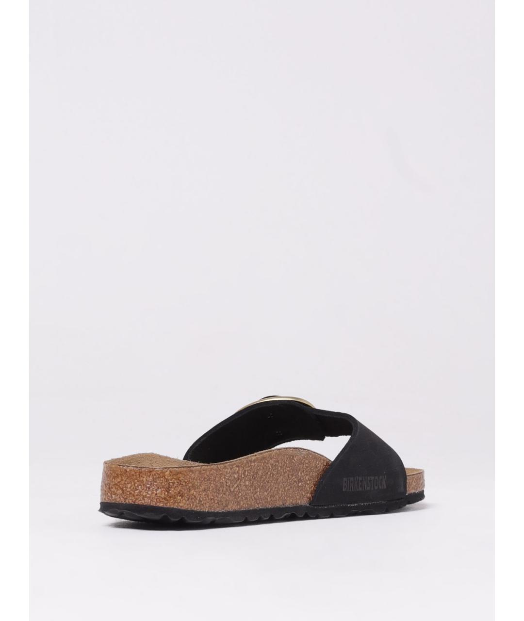BIRKENSTOCK Черные шлепанцы, фото 3