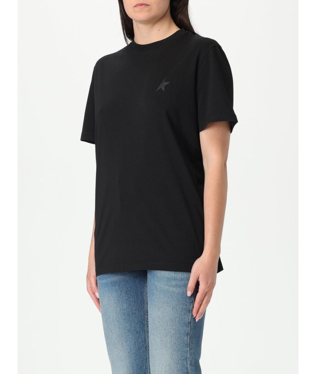 GOLDEN GOOSE DELUXE BRAND Черная футболка, фото 4