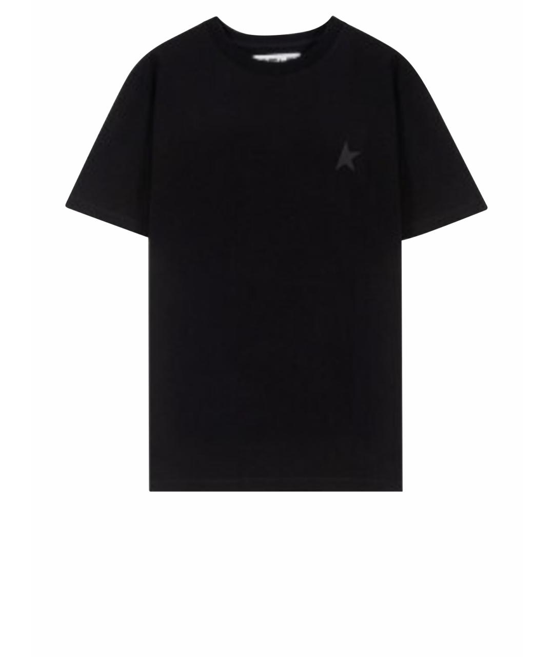 GOLDEN GOOSE DELUXE BRAND Черная футболка, фото 1