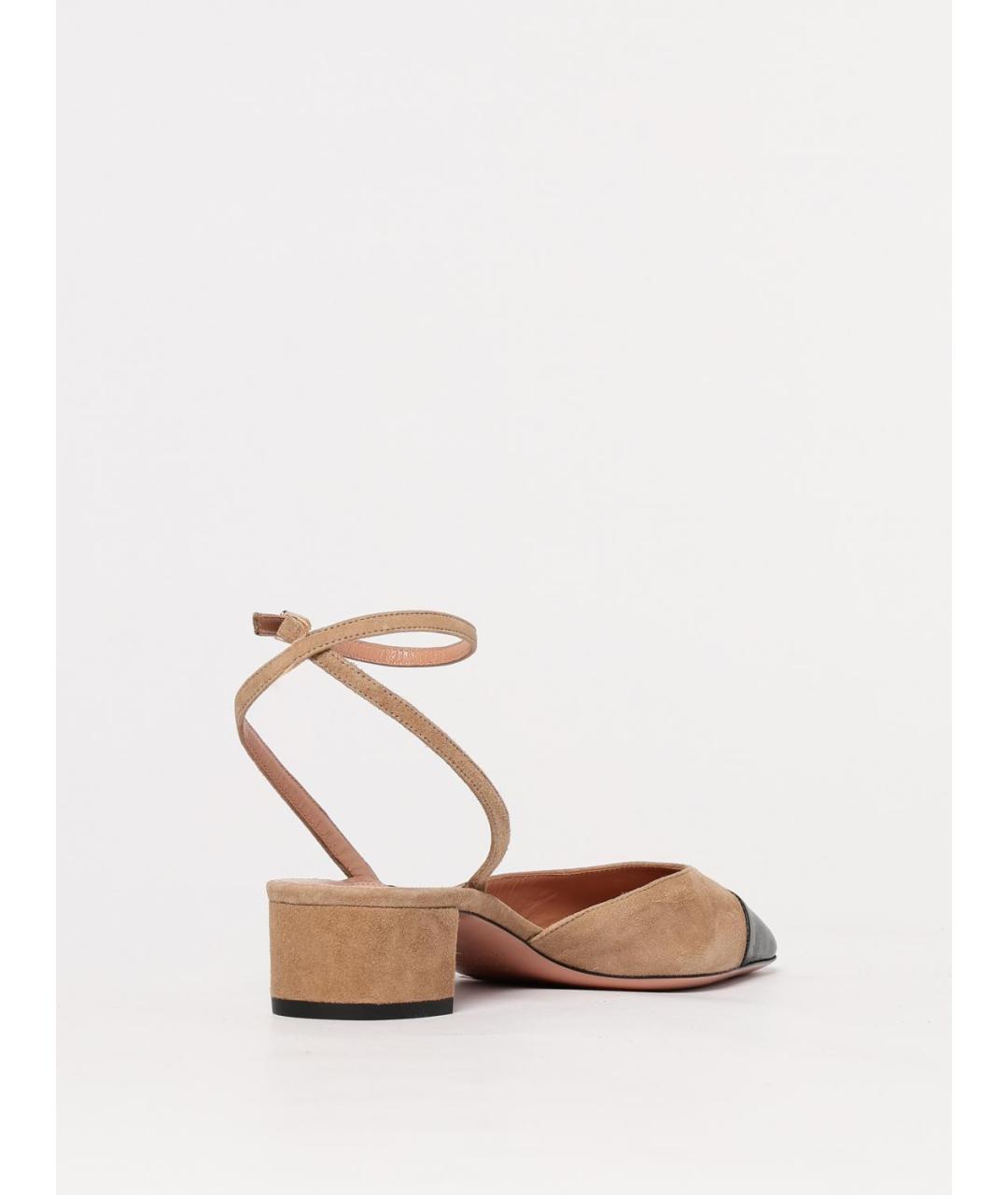 AQUAZZURA Мульти кожаные туфли, фото 3