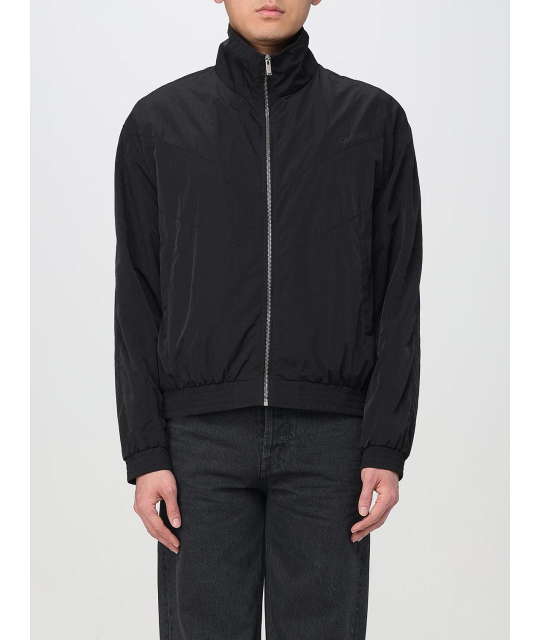 SAINT LAURENT Черная полиамидовая куртка, фото 2