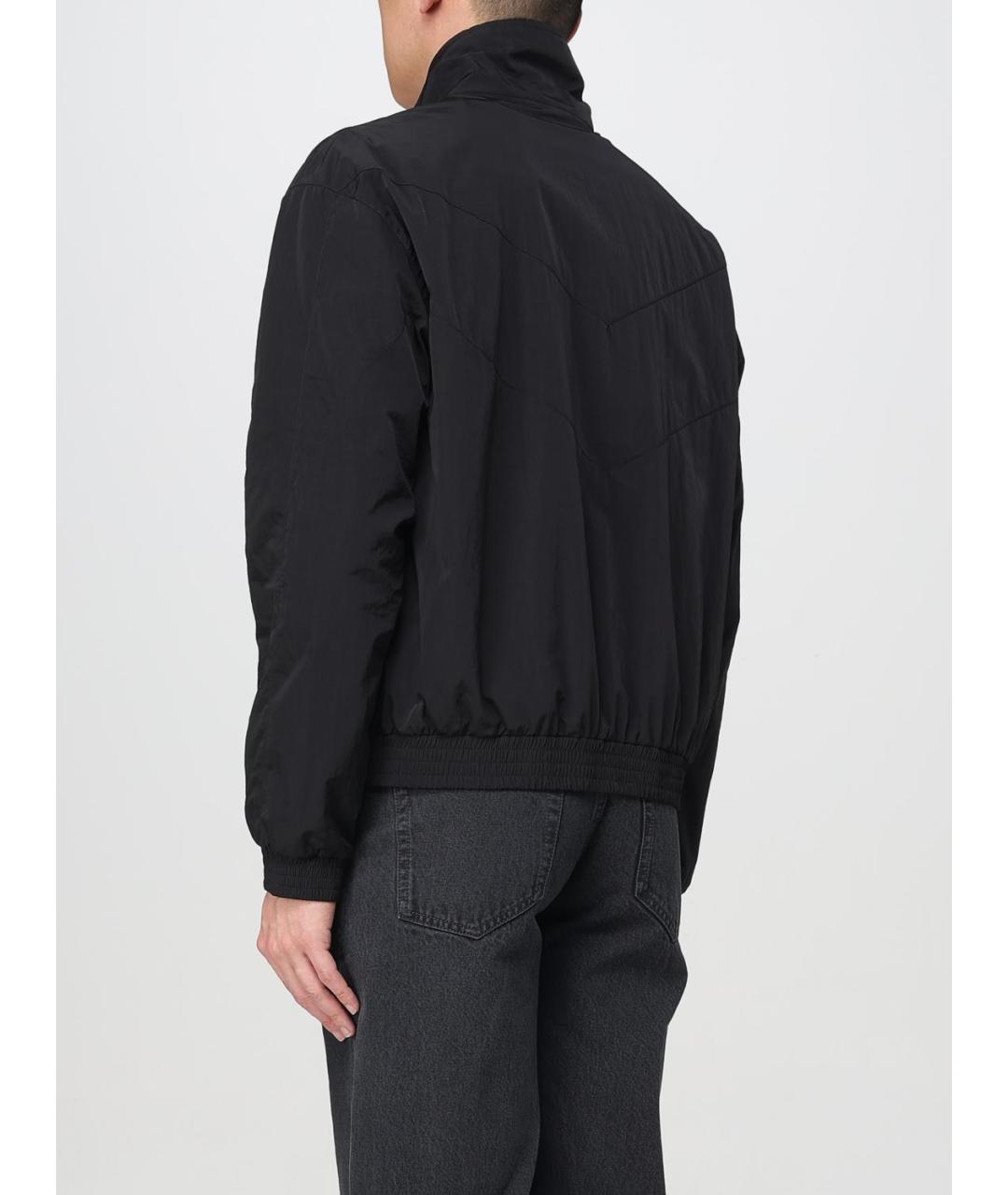 SAINT LAURENT Черная полиамидовая куртка, фото 4