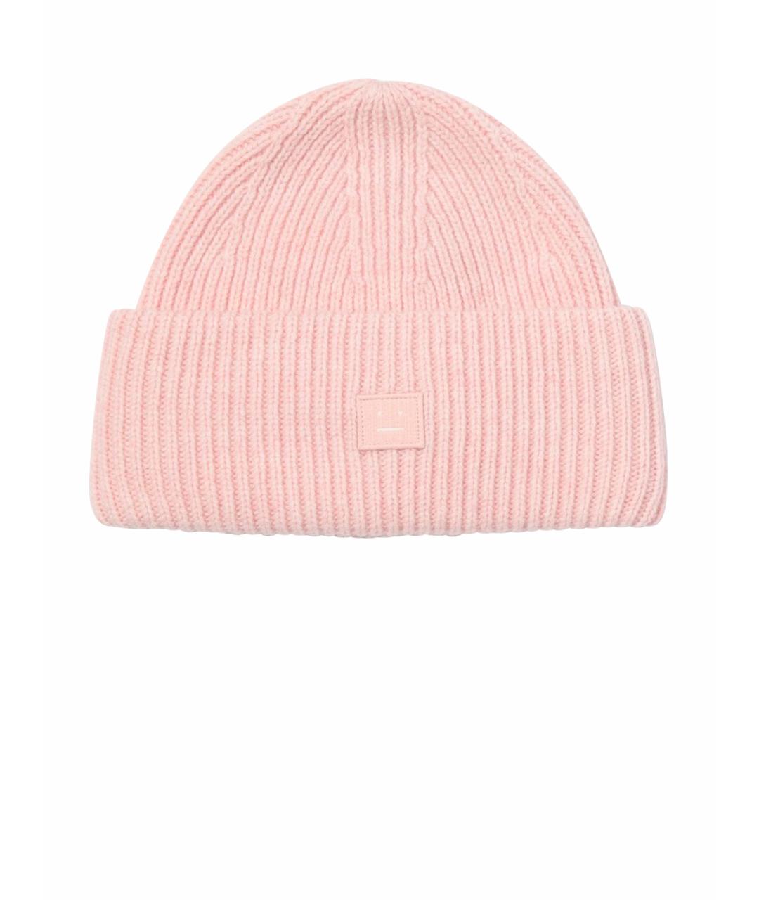 ACNE STUDIOS Розовая шапка, фото 1