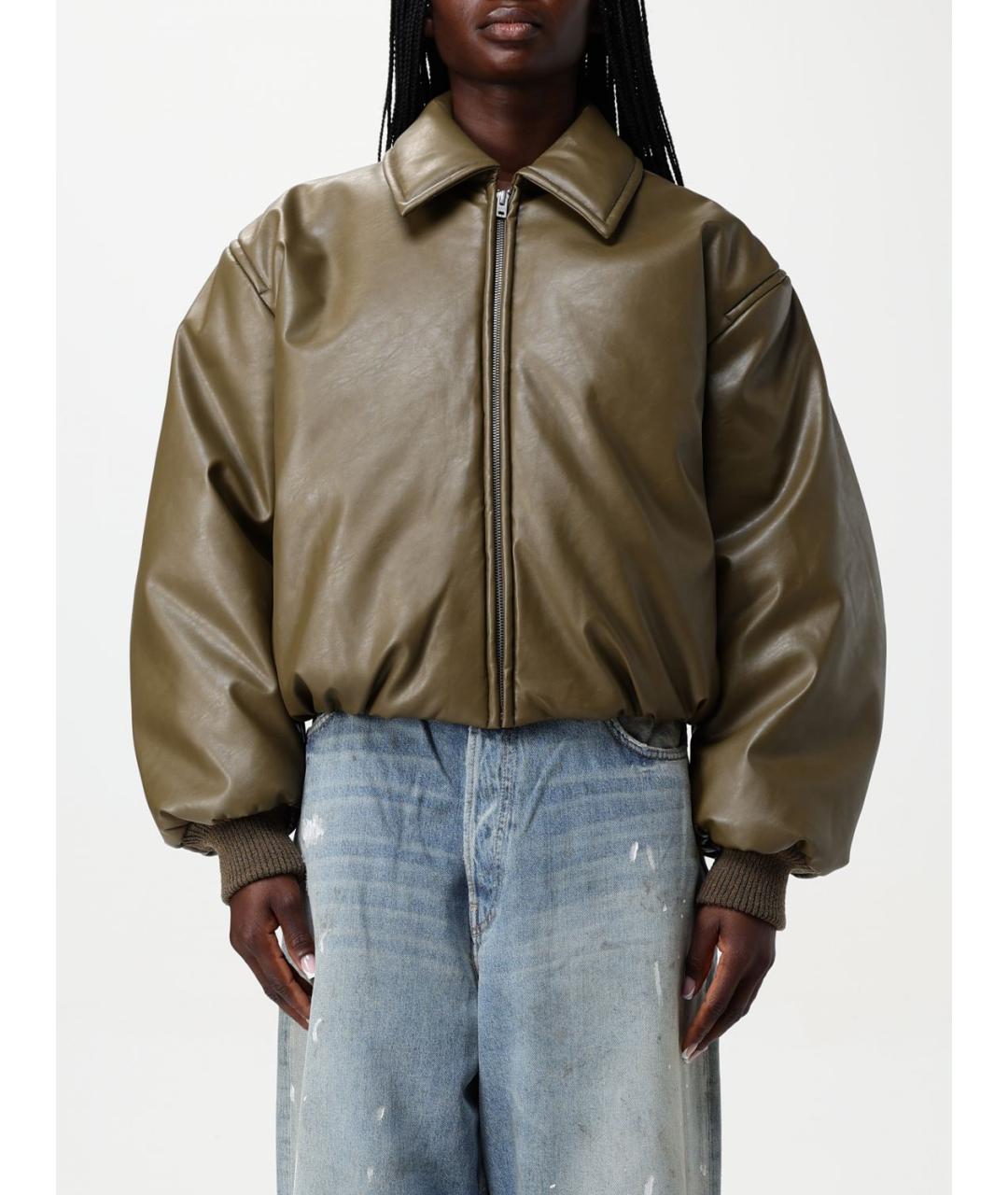 ACNE STUDIOS Зеленая куртка, фото 2
