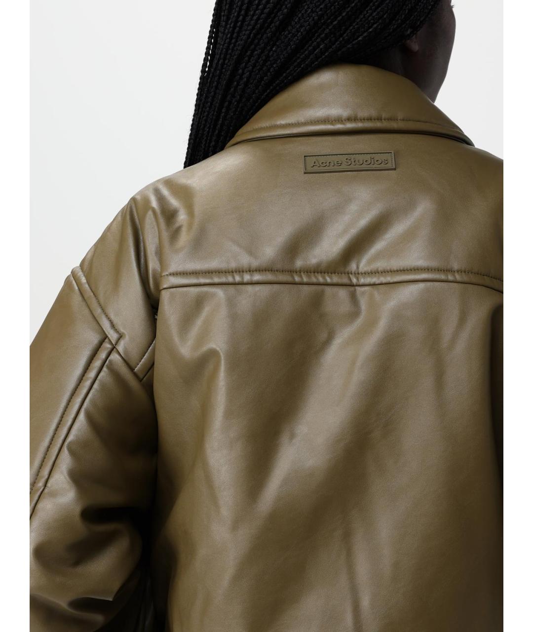 ACNE STUDIOS Зеленая куртка, фото 6