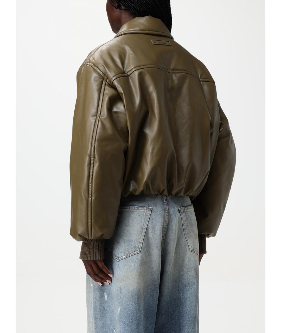 ACNE STUDIOS Зеленая куртка, фото 4