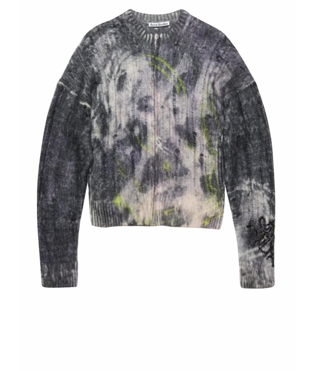 ACNE STUDIOS Серый кардиган, фото 1