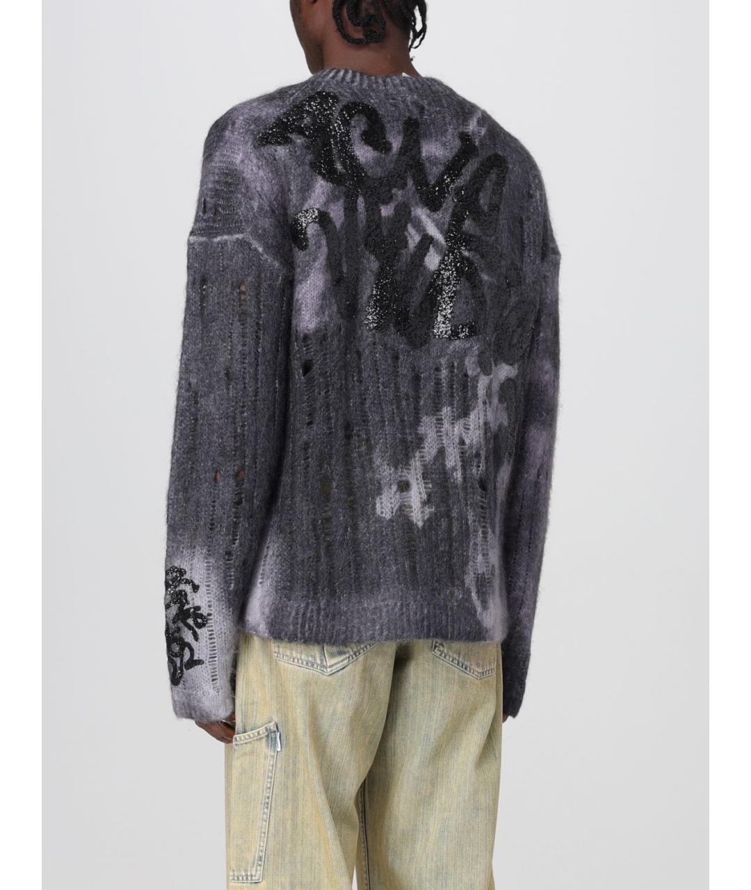 ACNE STUDIOS Серый кардиган, фото 4
