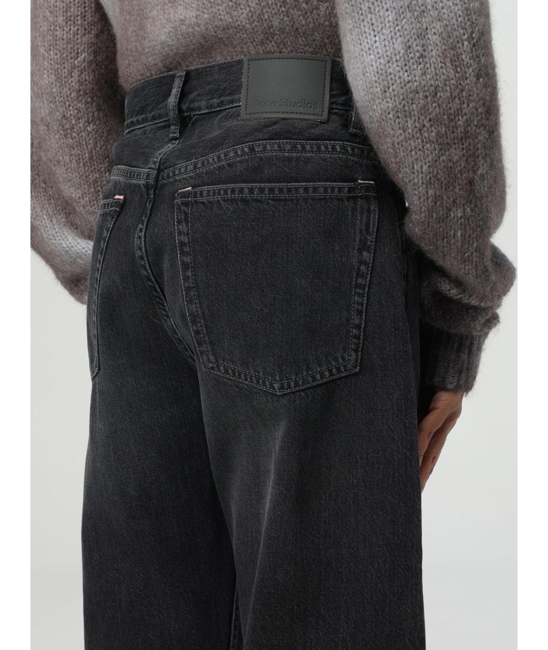 ACNE STUDIOS Черные джинсы клеш, фото 5