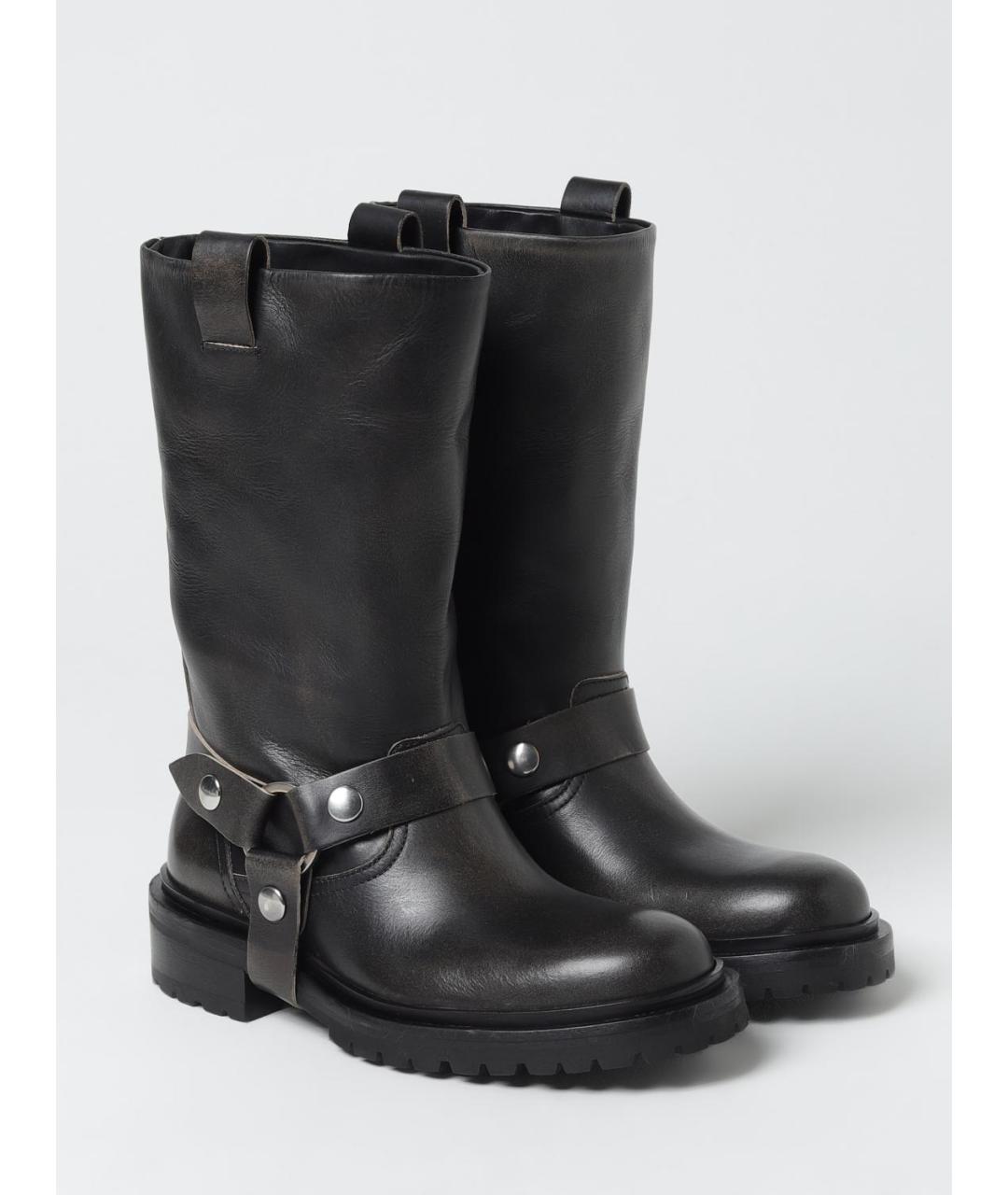 GOLDEN GOOSE DELUXE BRAND Черные ботинки, фото 2