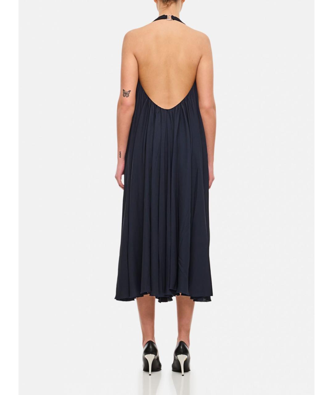 JACQUEMUS Темно-синее платье, фото 3