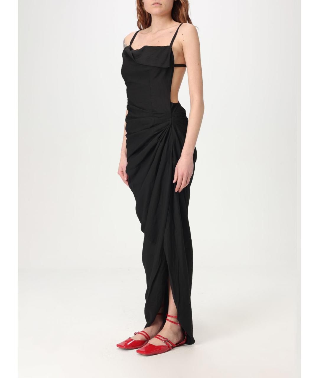 JACQUEMUS Черное платье, фото 4