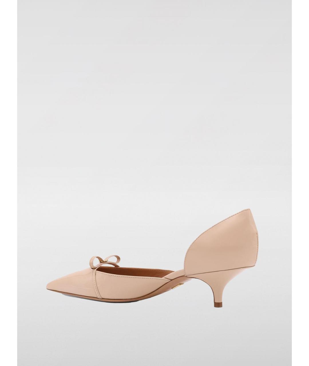 FERRAGAMO Бежевые кожаные туфли, фото 3
