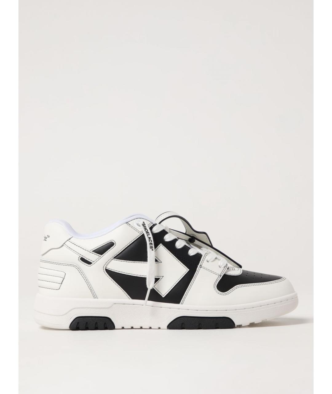 OFF-WHITE Черные низкие кроссовки / кеды, фото 4