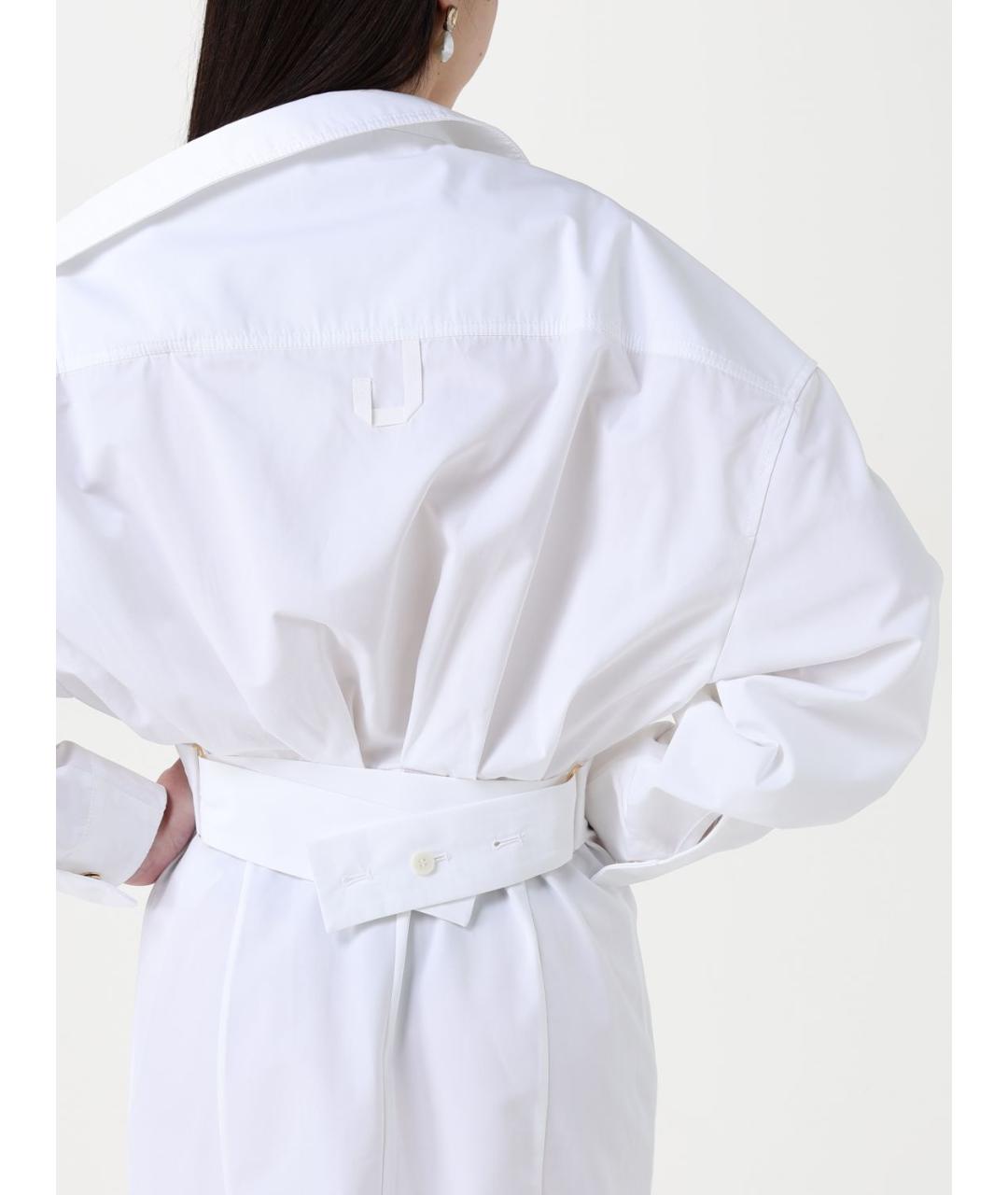 JACQUEMUS Белое платье, фото 5