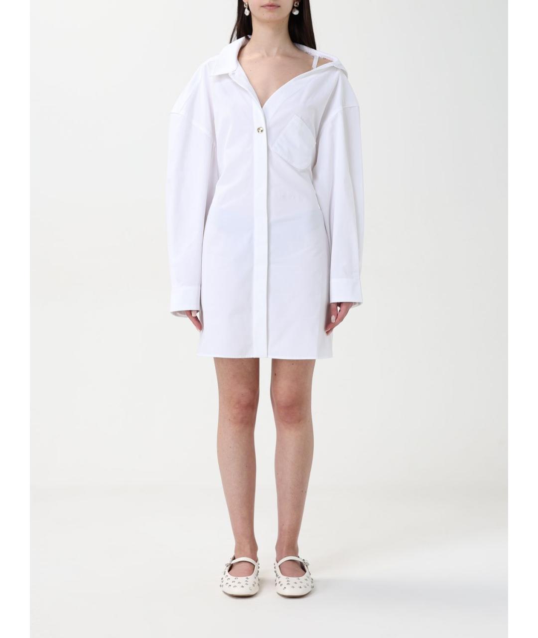 JACQUEMUS Белое платье, фото 2