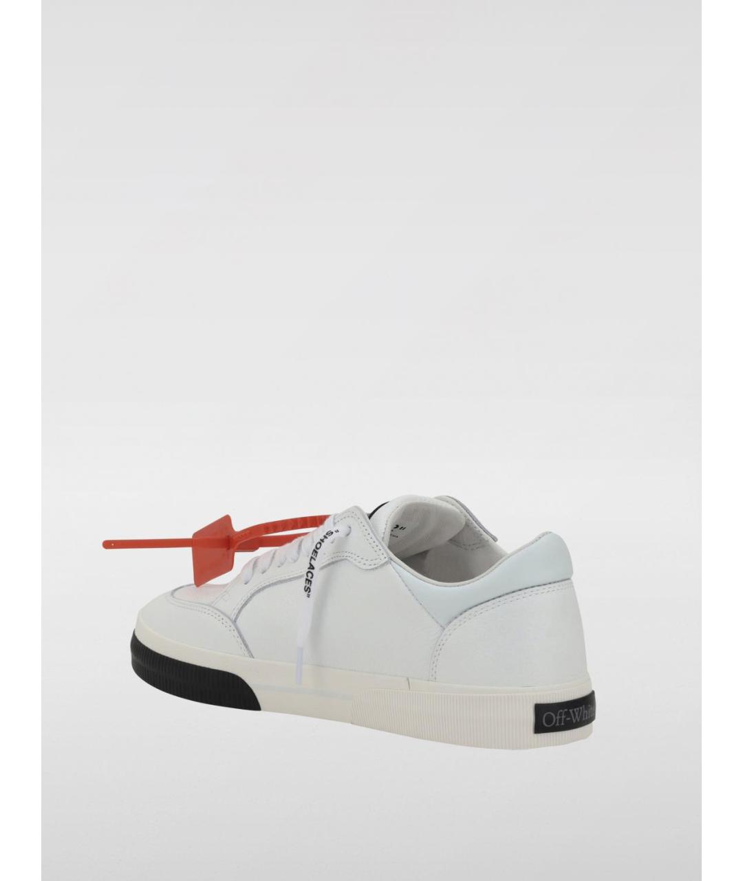 OFF-WHITE Белые низкие кроссовки / кеды, фото 3