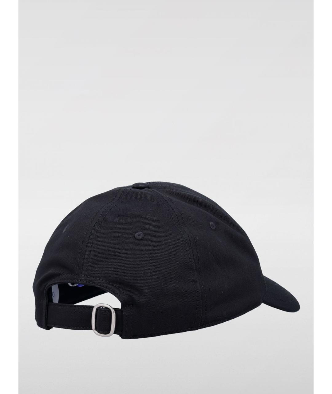OFF-WHITE Черная хлопковая кепка/бейсболка, фото 2