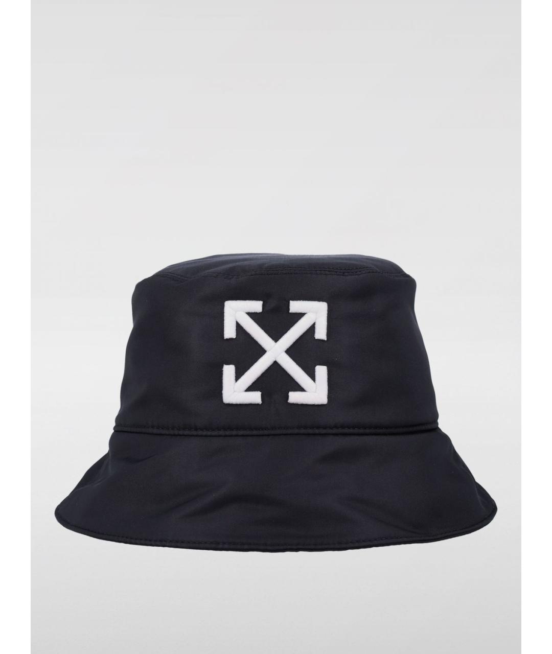 OFF-WHITE Черная синтетическая шляпа, фото 4
