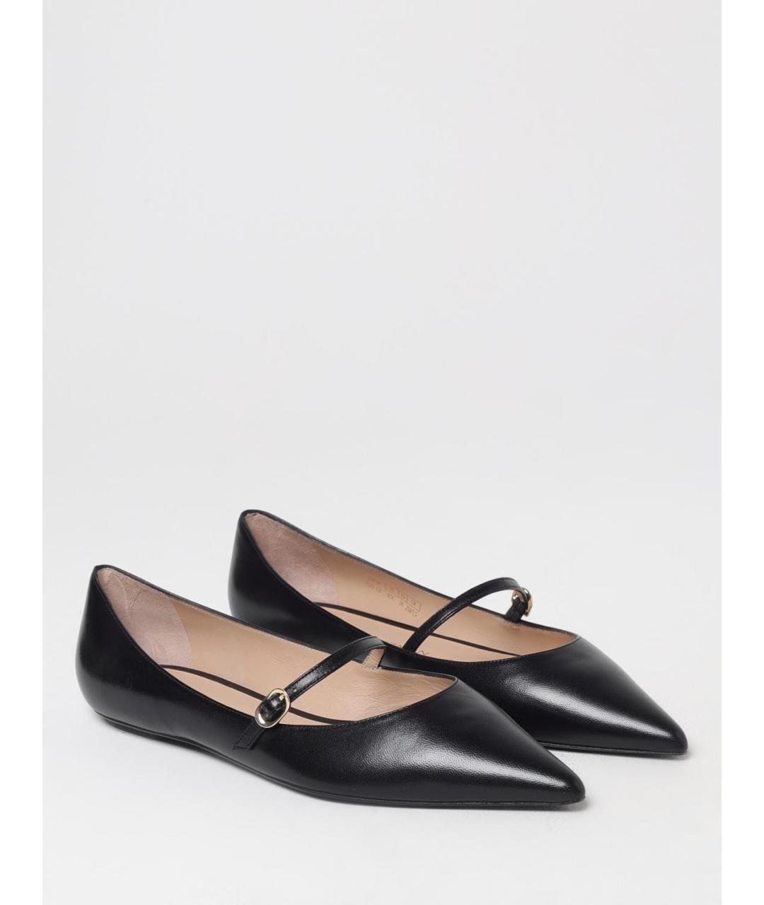 STUART WEITZMAN Черные балетки, фото 2