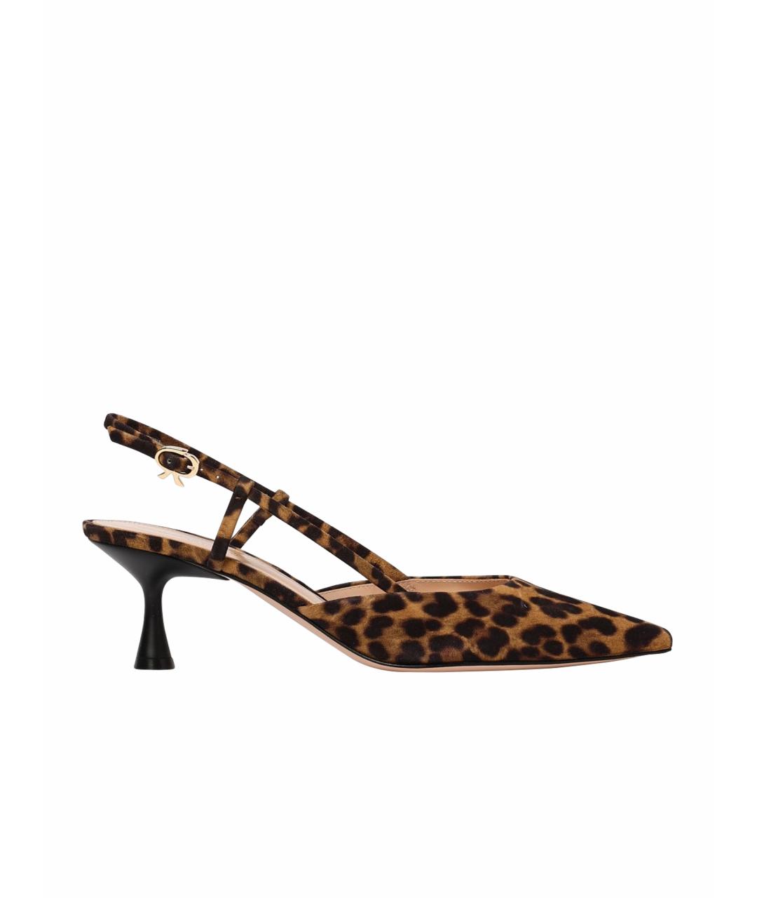 GIANVITO ROSSI Коричневые туфли, фото 1