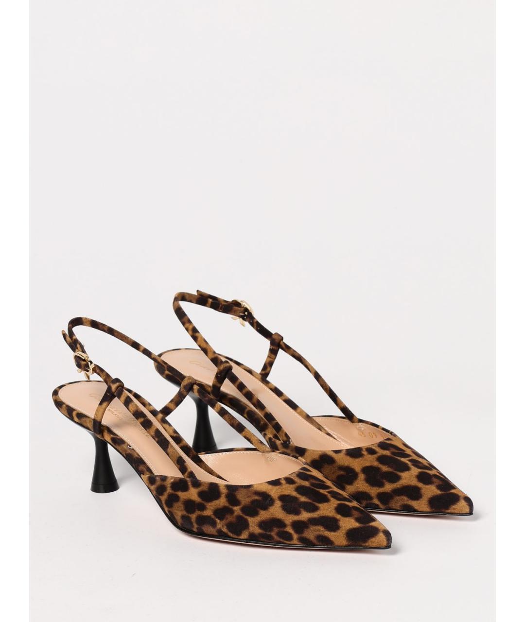 GIANVITO ROSSI Коричневые туфли, фото 2
