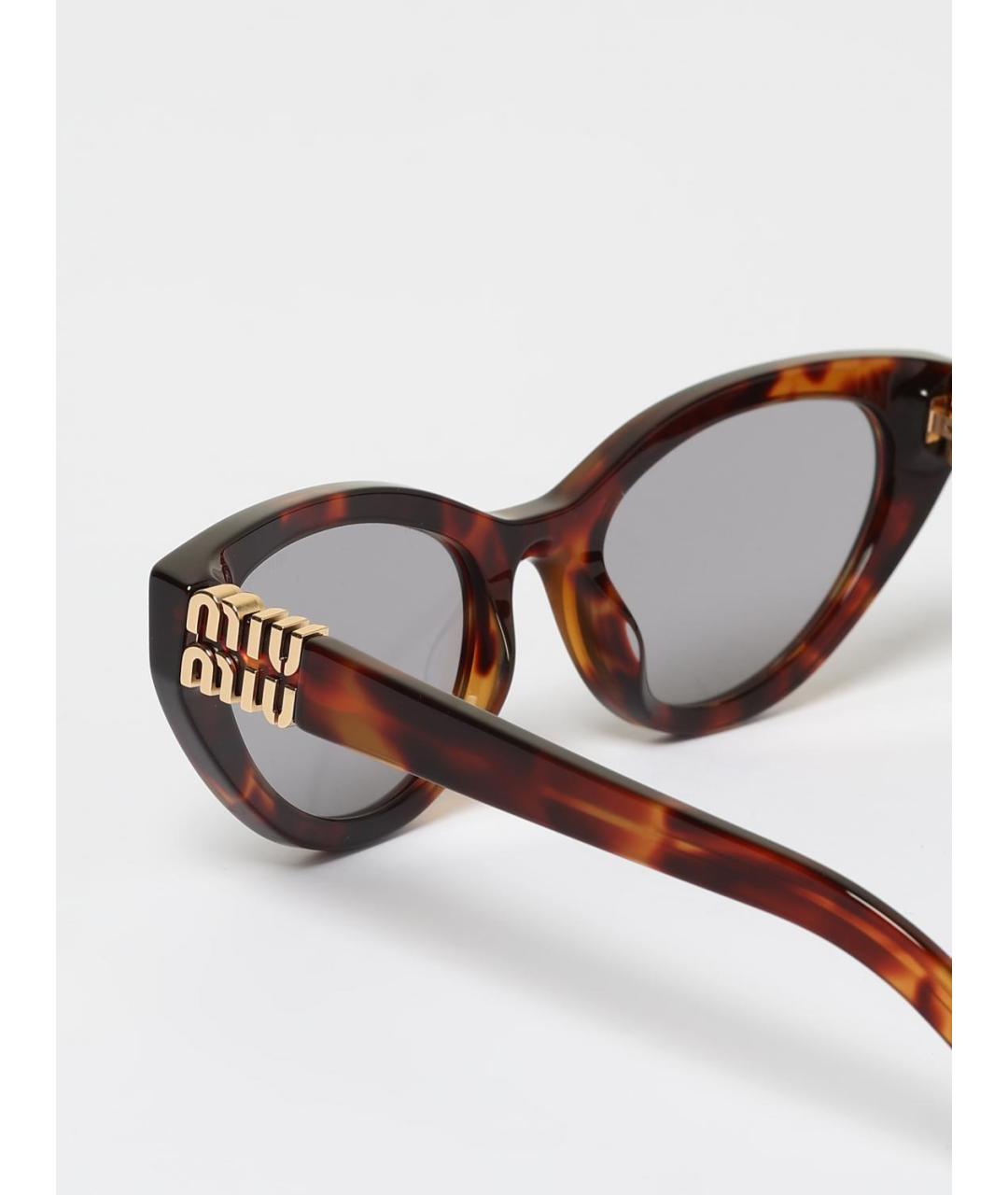 MIU MIU Мульти пластиковые солнцезащитные очки, фото 5