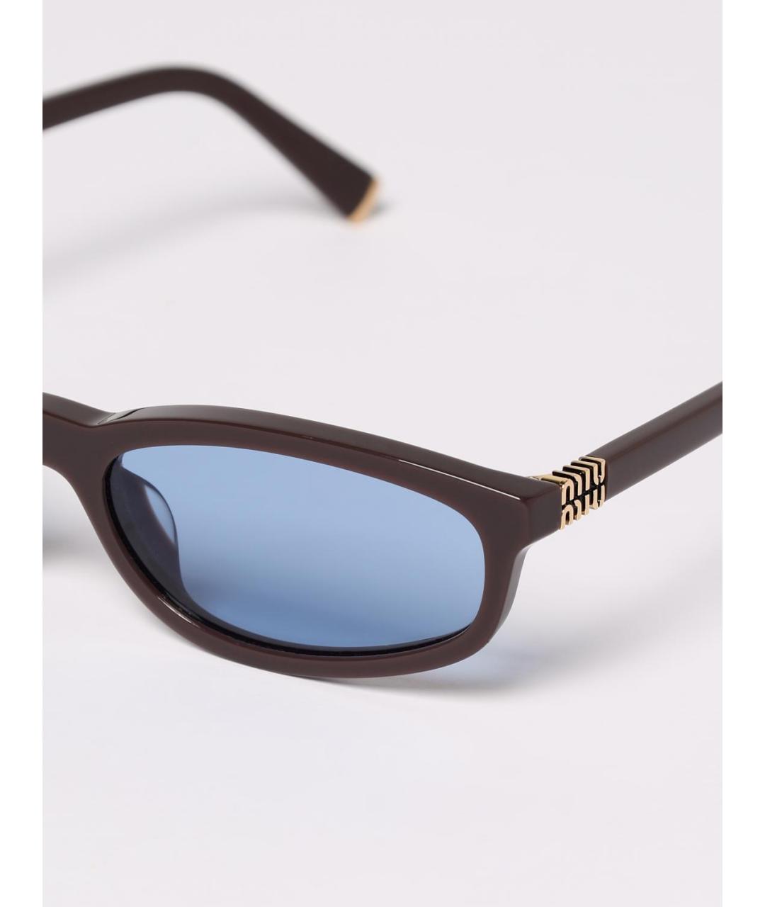 MIU MIU Мульти пластиковые солнцезащитные очки, фото 5