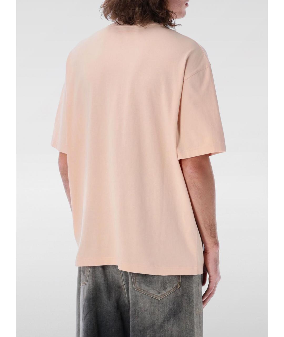 ACNE STUDIOS Бежевая футболка, фото 3