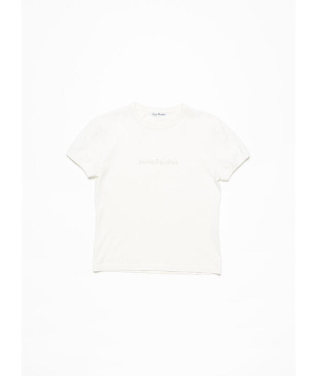ACNE STUDIOS Белая футболка, фото 5