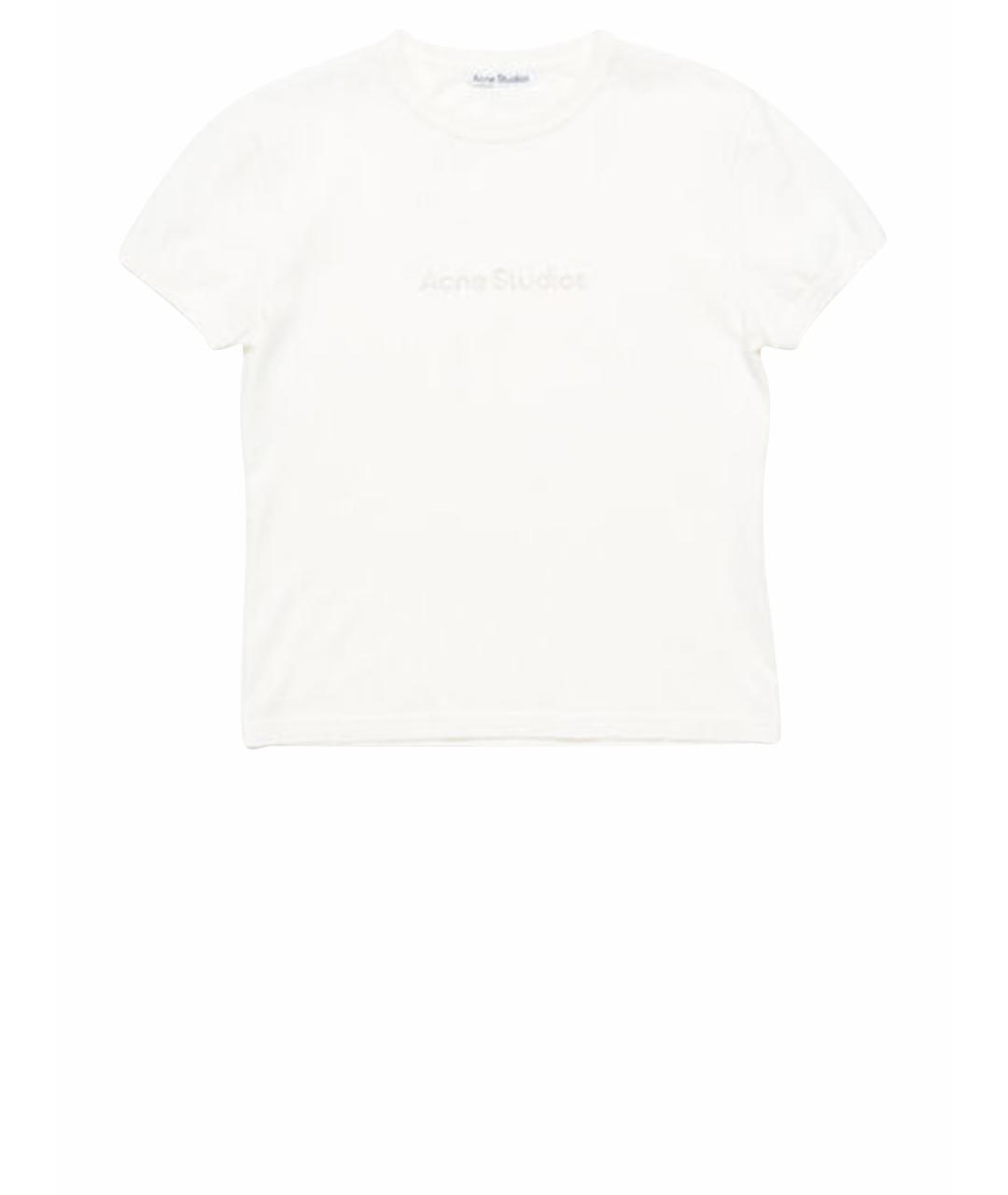 ACNE STUDIOS Белая футболка, фото 1