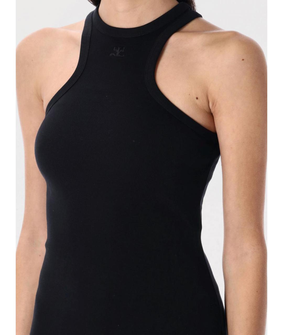 COURREGES Черное платье, фото 3