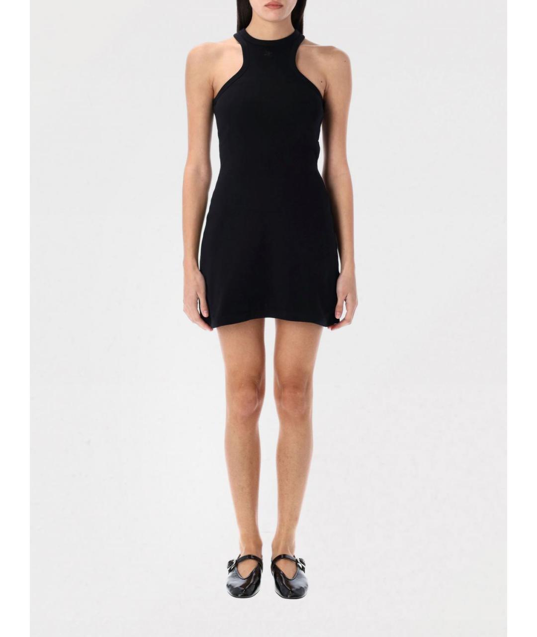COURREGES Черное платье, фото 4