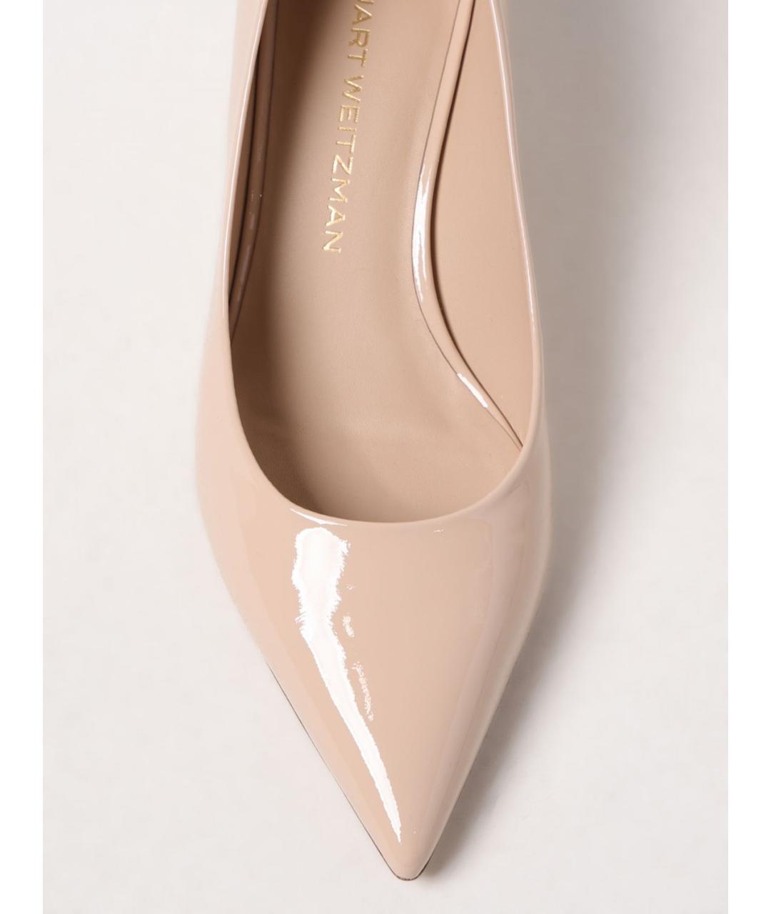 STUART WEITZMAN Бежевые туфли, фото 4