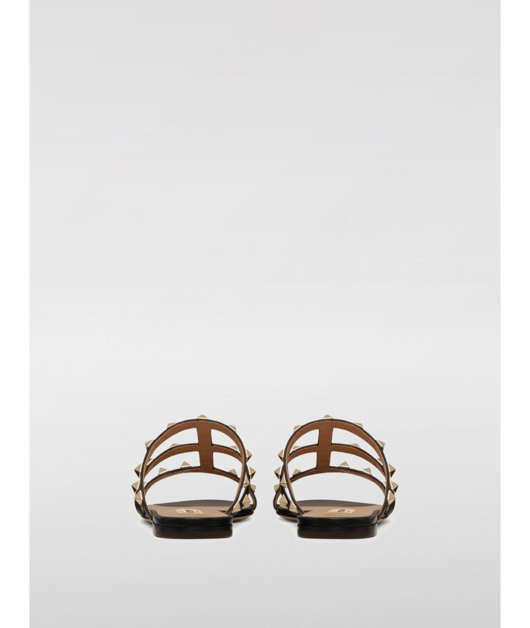 VALENTINO Черные шлепанцы, фото 3