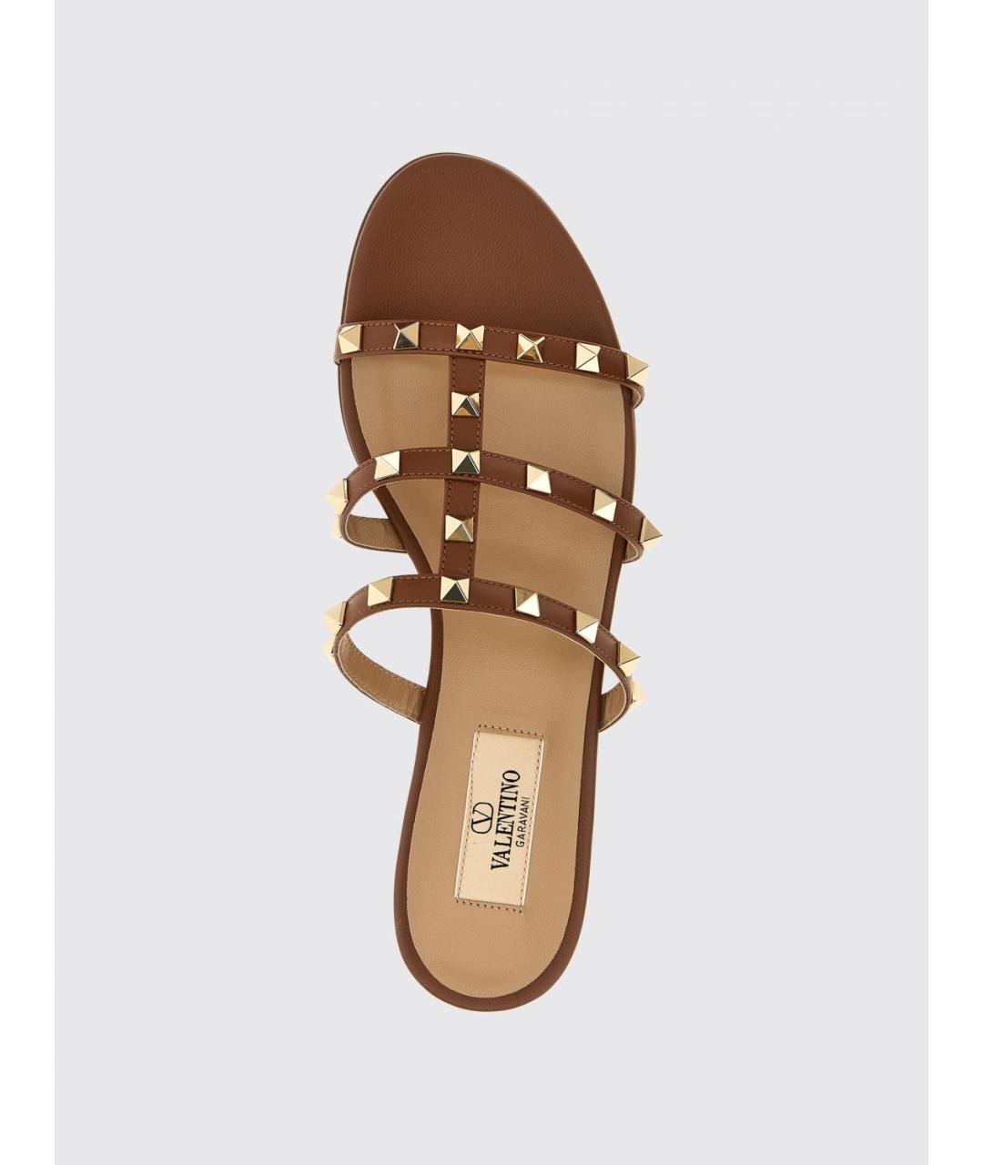 VALENTINO Коричневые сандалии, фото 4