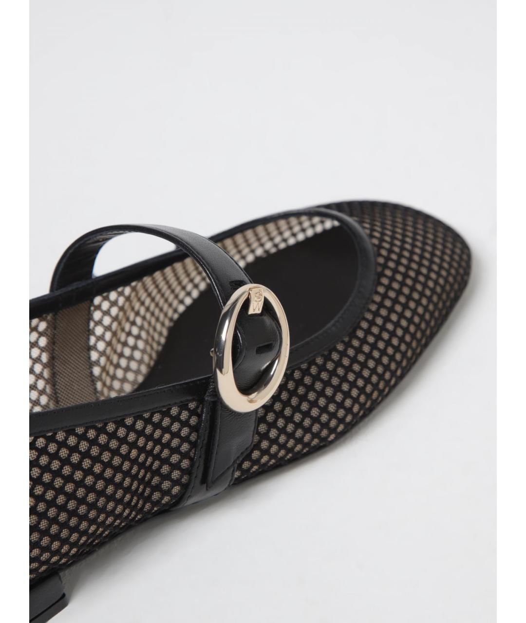 STUART WEITZMAN Черные балетки, фото 4